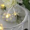8.5 ft Warm White Cherry Blossom Battery Operated LED Fairy String Lights Party